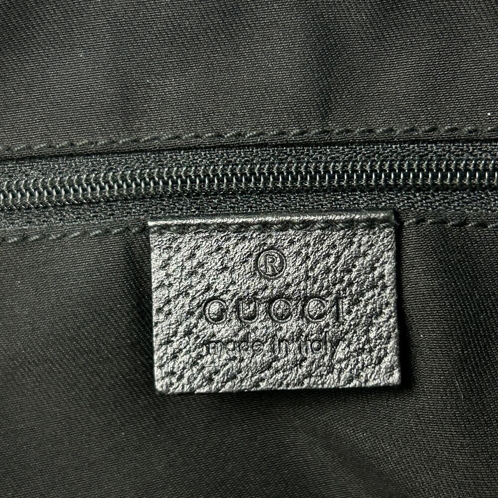 Gucci Black GG Monogram Top Handle Abbey East West Tote Bag - Picture 8 of 10